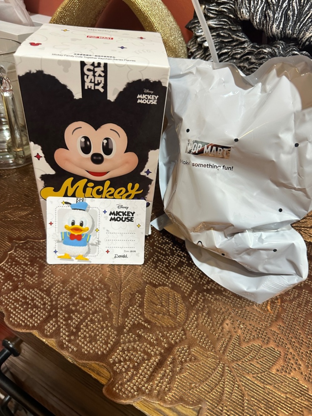 PopMart Labubu Disney Edition: Donald Duck.